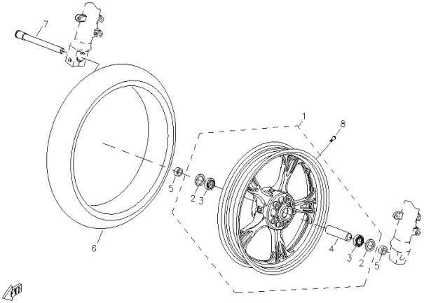 FRONT WHEEL