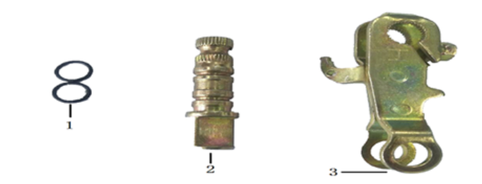 E14 - REAR BRAKE CAMSHAFT & ROCKER ARM