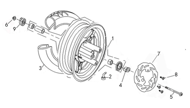 F07 = FR WHEEL SET