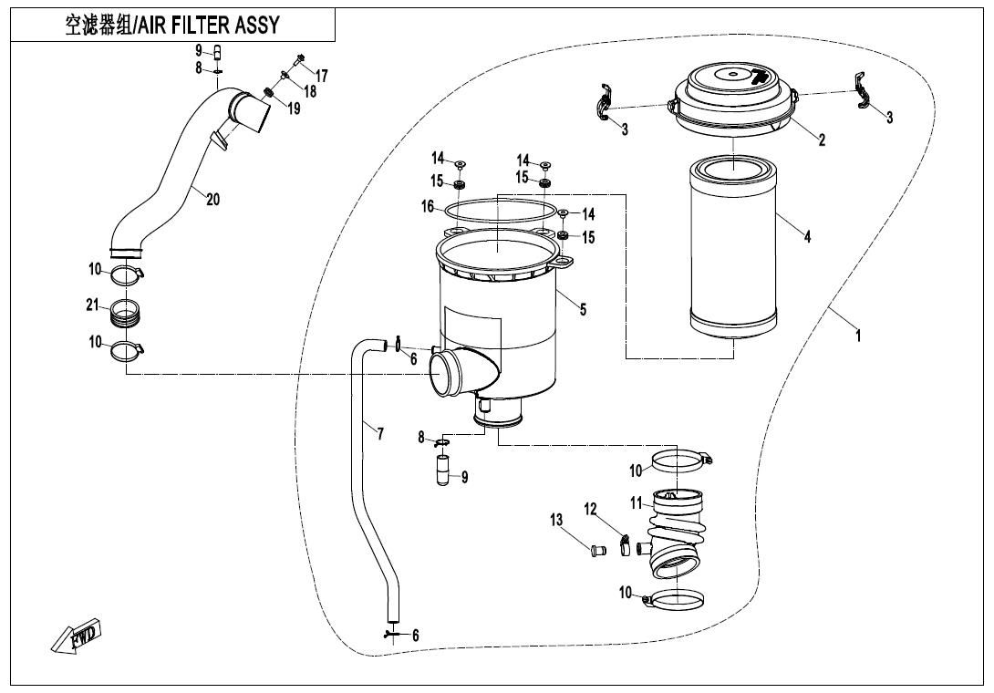 AIR FILTER ASSY