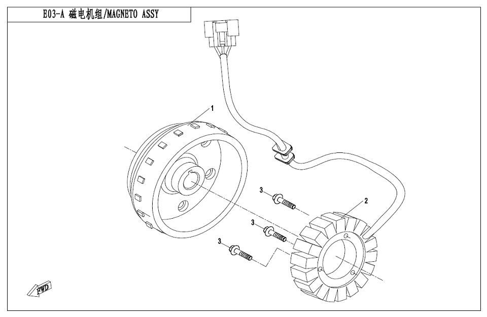 MAGNETO ASSY
