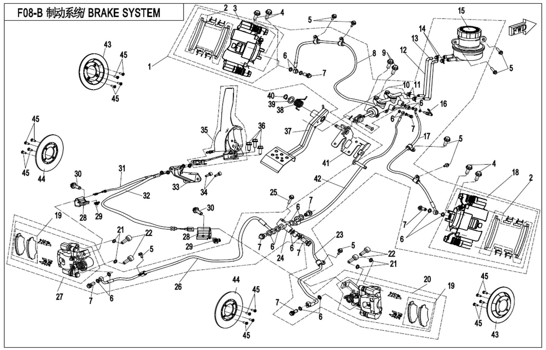BRAKE SYSTEM(2018 CONDITION)