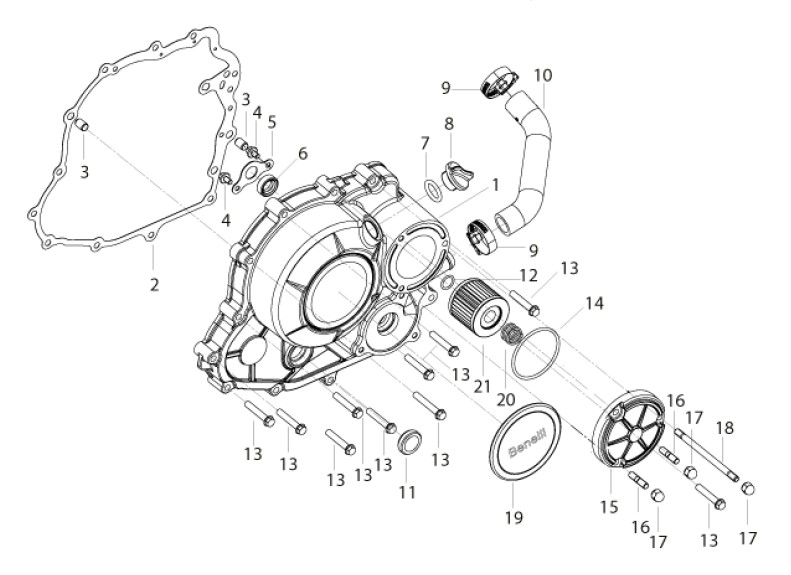 R.H Engine Cover