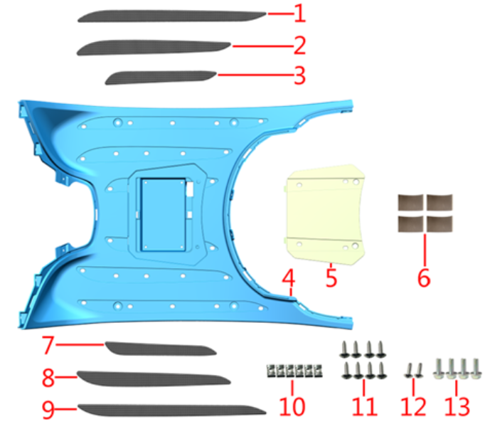 F11 - FOOTREST