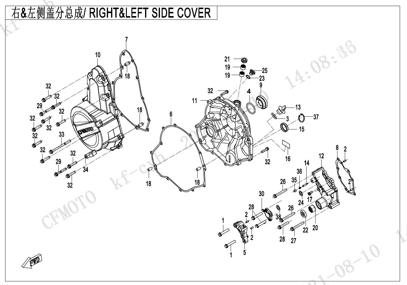 RIGHT@^LEFT SIDE COVER