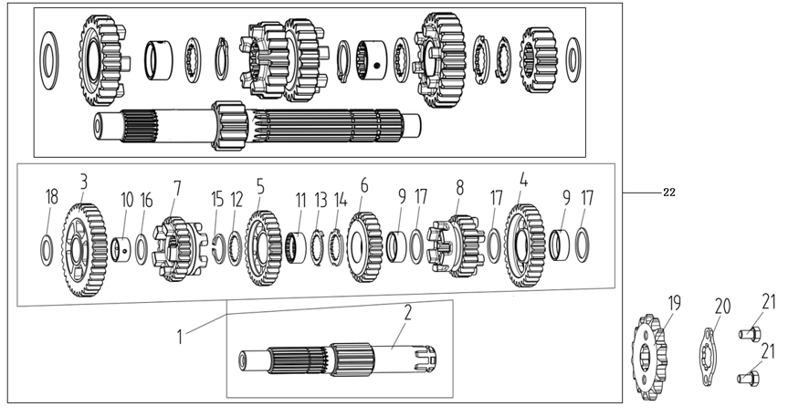 E16 - Countershaft