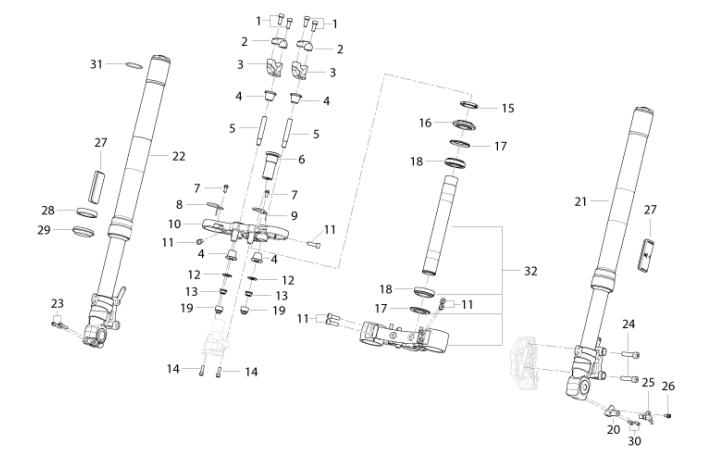 T013 - Front Fork