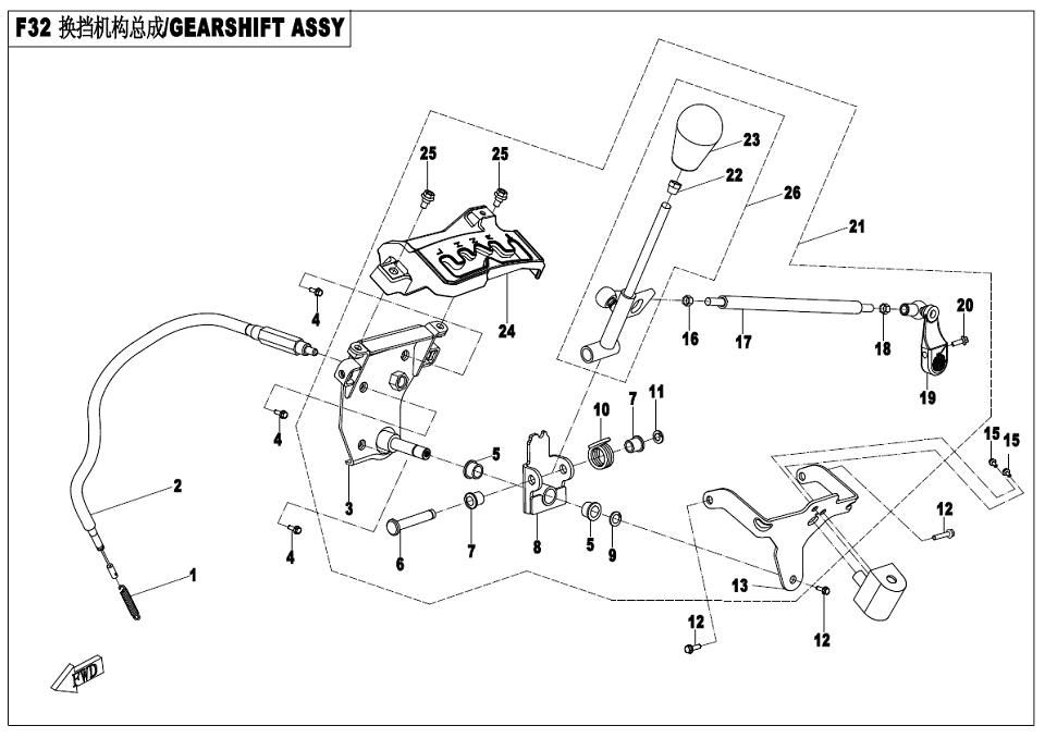 GEAR SHIFTING SYSTEM