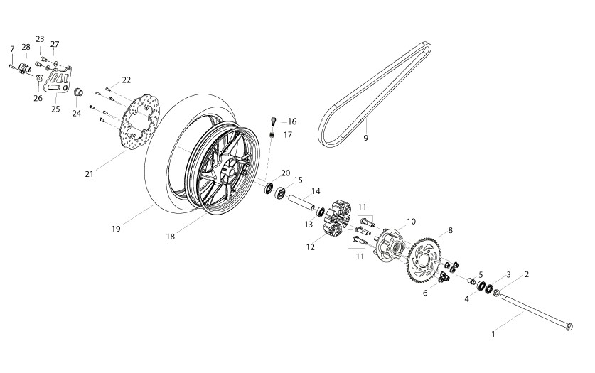 Rear Wheel