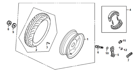 F12 - Rear Wheel