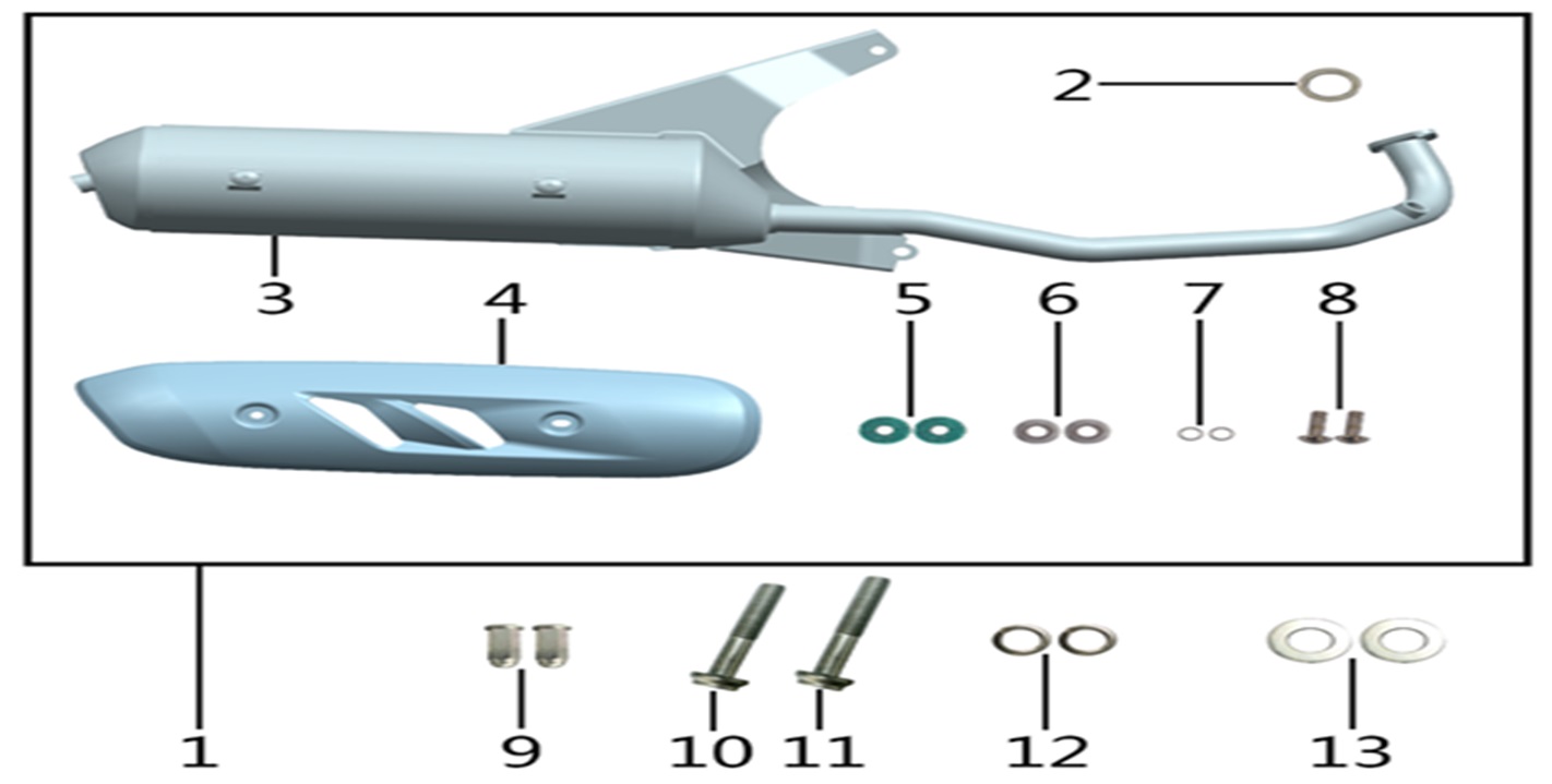 F19 - MUFFLER ASSY.