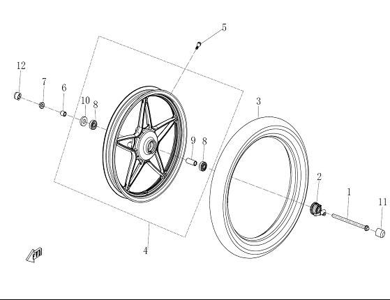 FRONT WHEEL