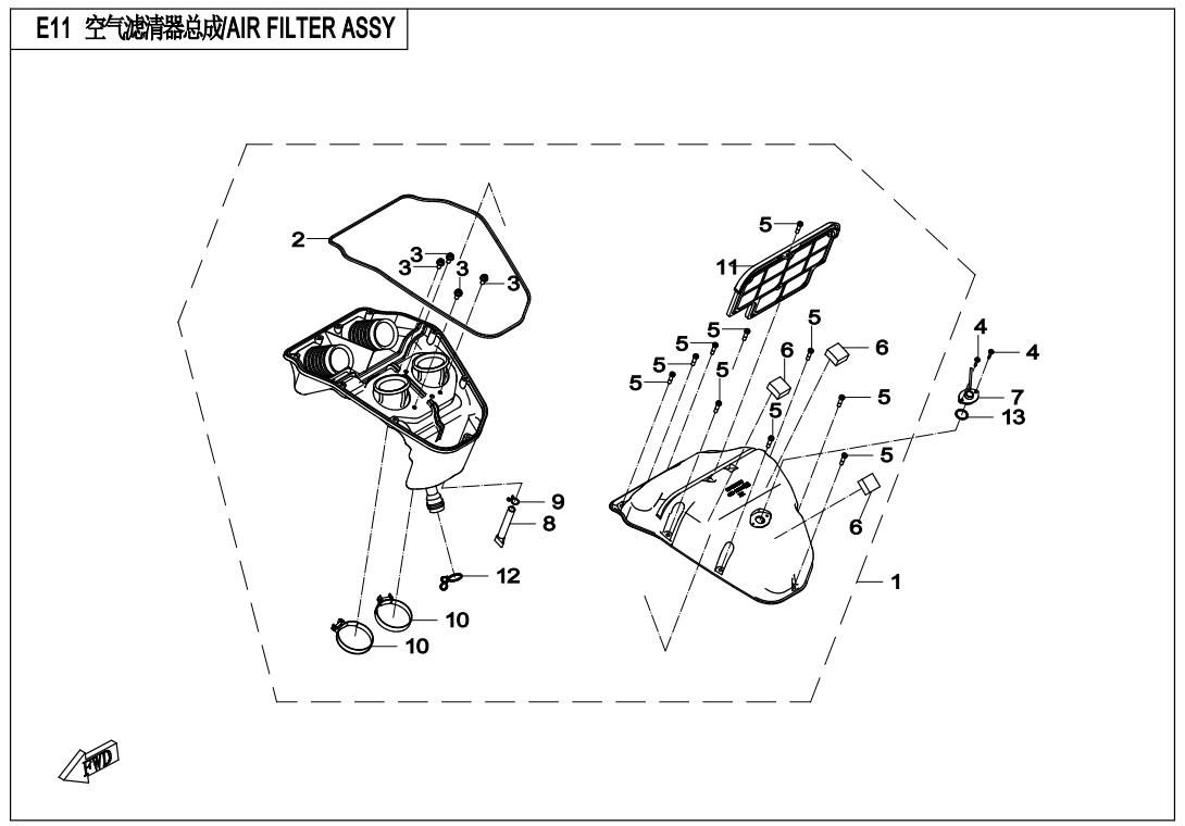 AIR FILTER ASSY