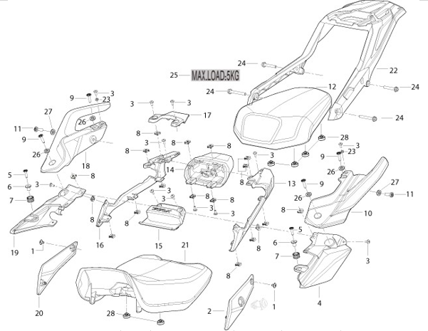 T034 TAIL GUARD