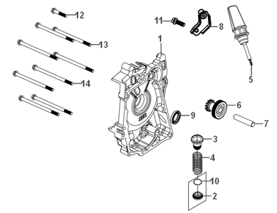 E06 - Right Crankcase Cover