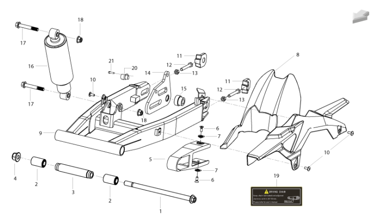 T018 - Swingarm