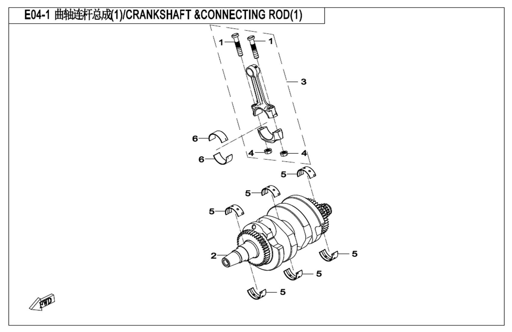 CRANKSHAFT & CONNECTING ROD (1)