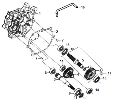 Mission Case & Drive Shaft