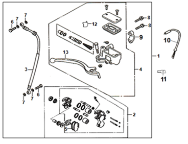 F03 - Front Brake System