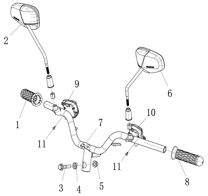 CONTROL ASSY HANDLEBAR