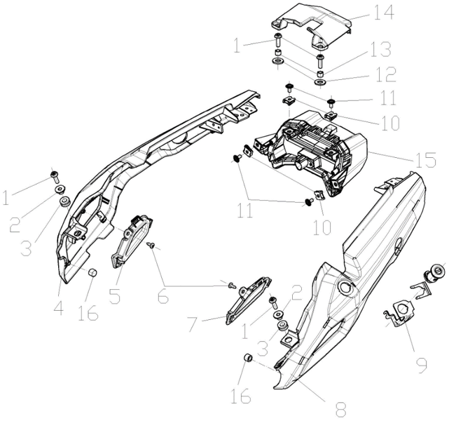 F18 - Tail Light & Cover