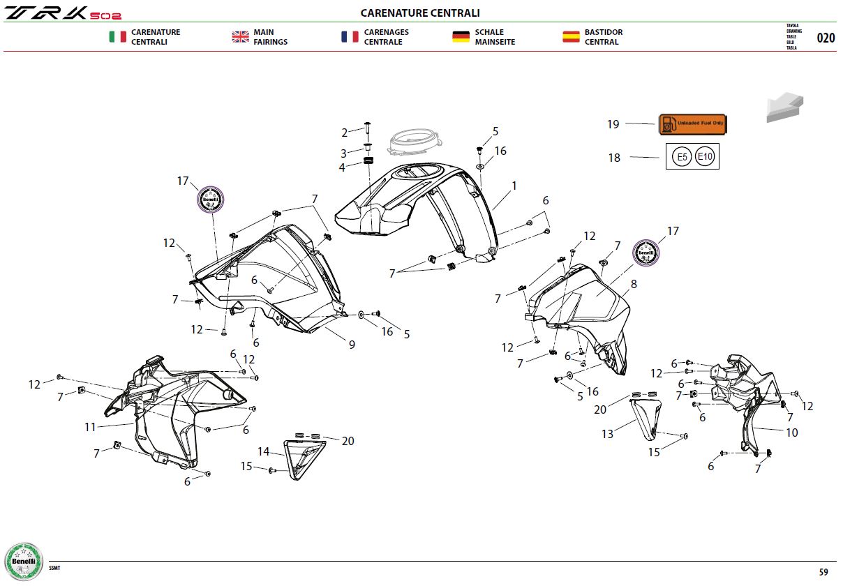 Main Fairings