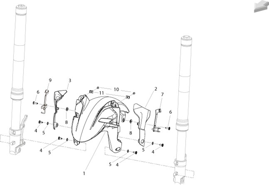 Front Mudguard
