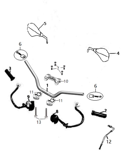 Switch Lever Handlebar
