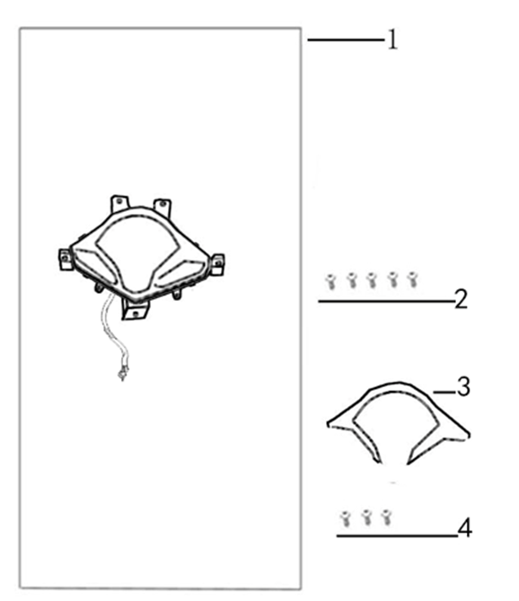 F02 = SPEEDOMETER ASSY
