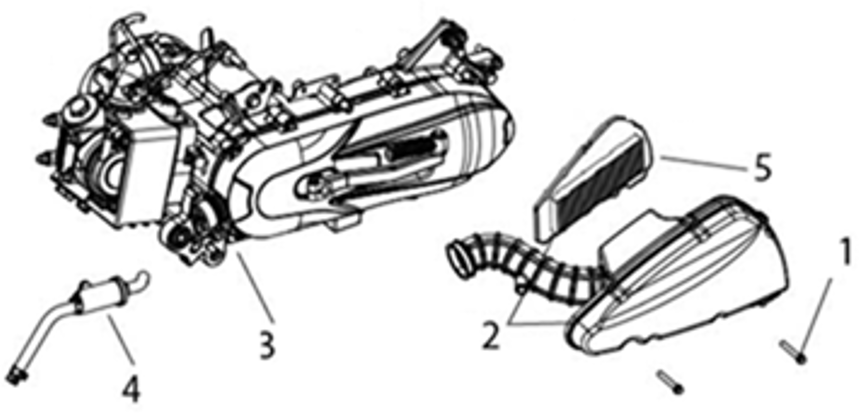 F19 - Complete Engine & Air Filter
