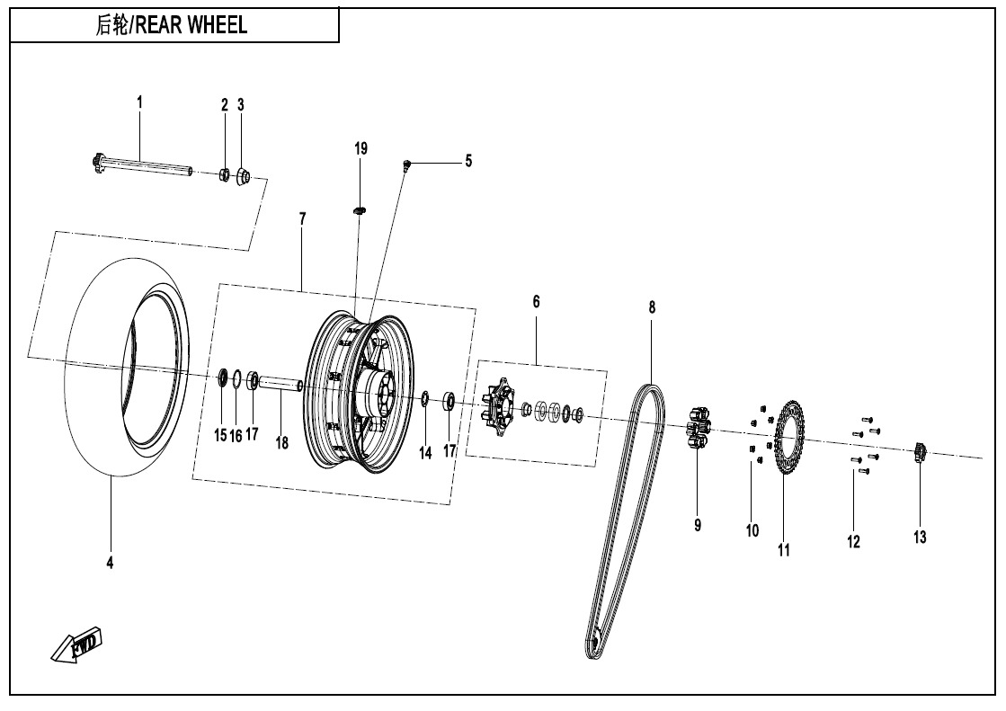 REAR WHEEL