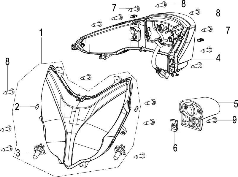HEADLIGHT ASSY