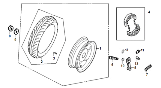 F10 - Rear Wheel