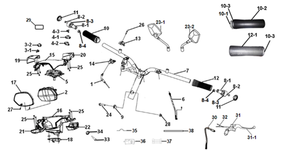 F01 - Handlebars