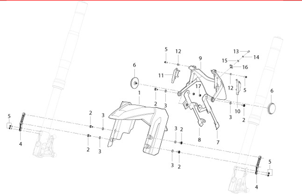 T036 FRONT MUDGUARD
