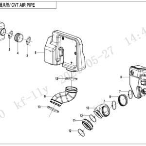 CVT AIR PIPE