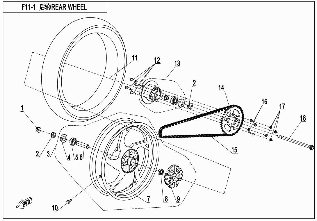 REAR WHEEL