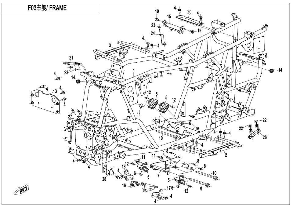 FRAME ASSY