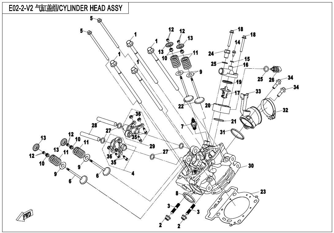 CYLINDER HEAD ASSY