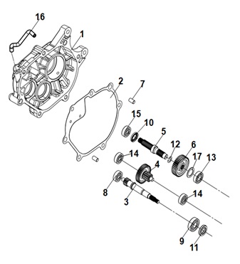 Mission Case & Drive Shaft