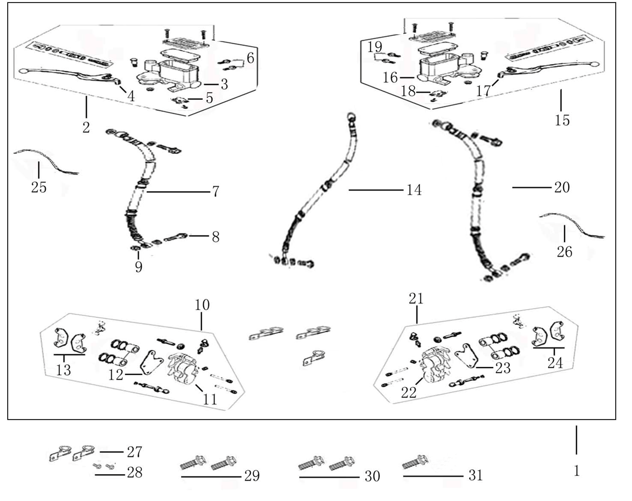 F04 = BRAKE ASSEMBLY