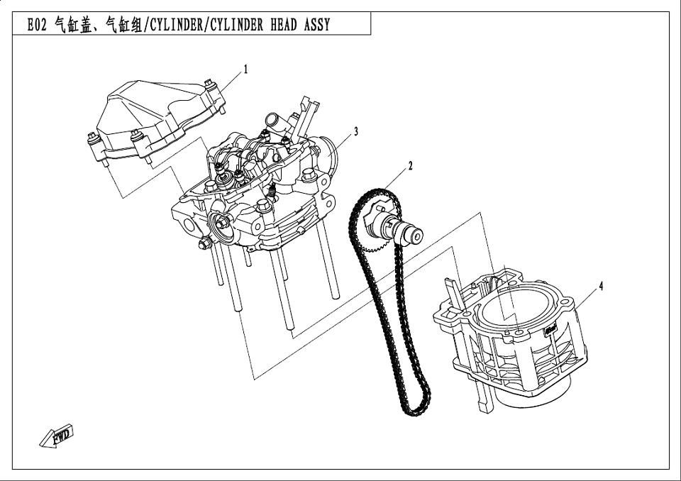 CYLINDER/CYLINDER HEAD ASSY.