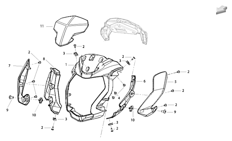 T024 - Headlight Fairings