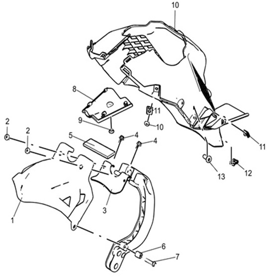 Front Mudguard