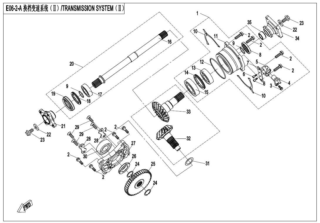TRANSMISSION SYSTEM(?)