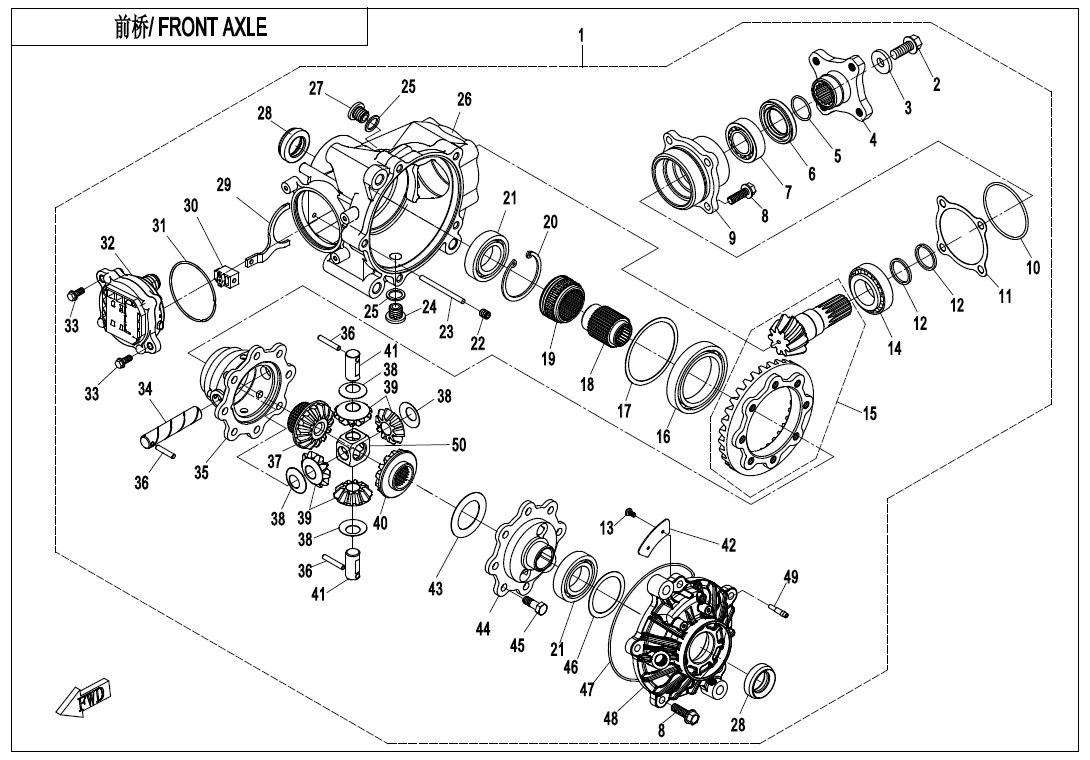 FRONT AXLE
