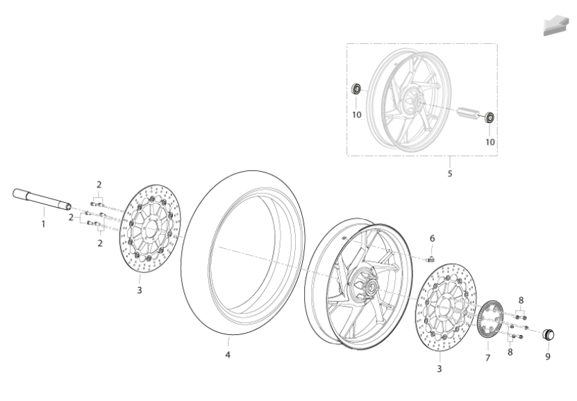 front wheel