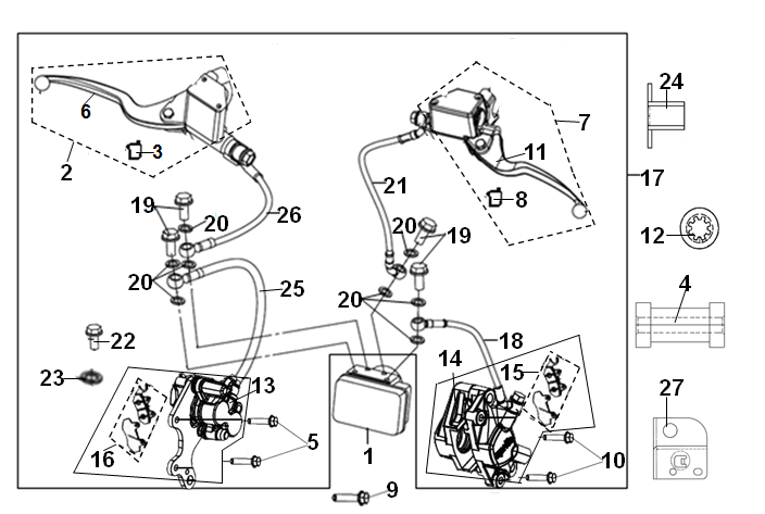 ABS Brake System Assembly