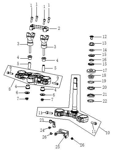 F07 - Steering Stem