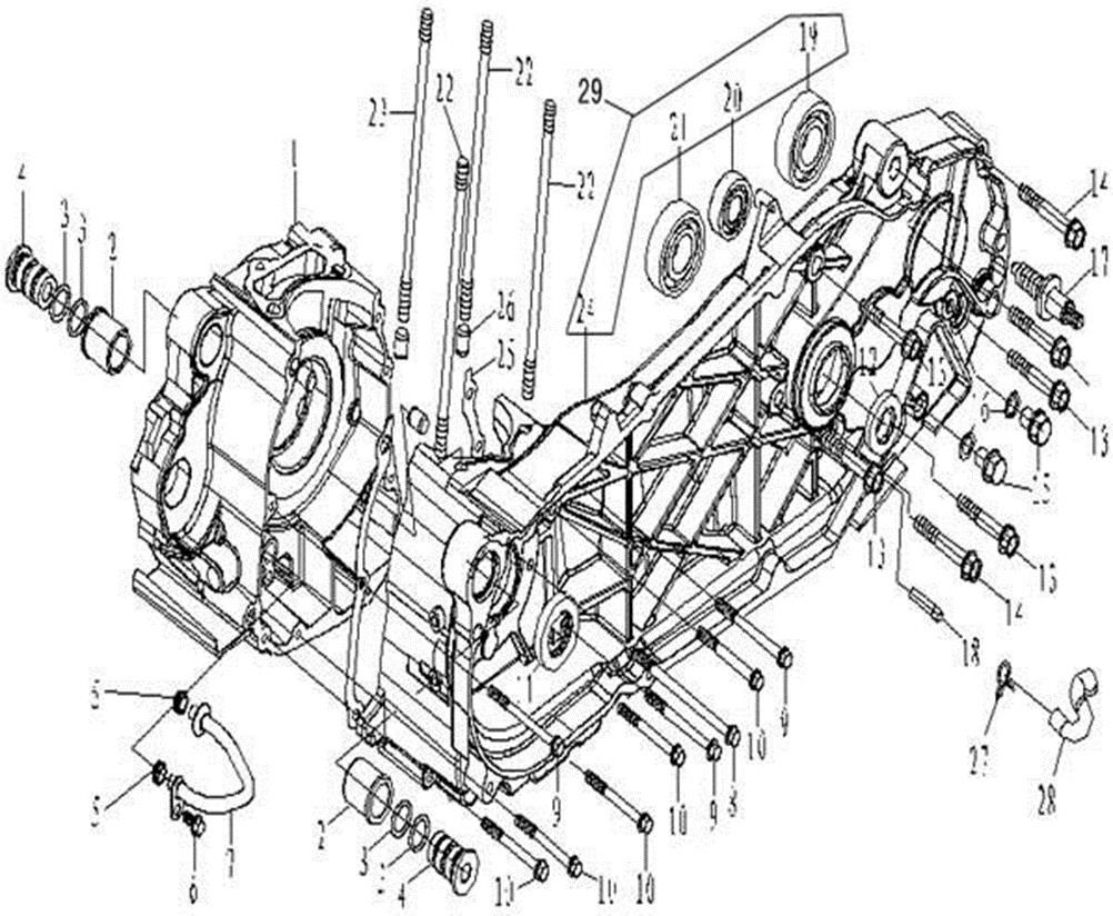 CRANKCASE ASSY